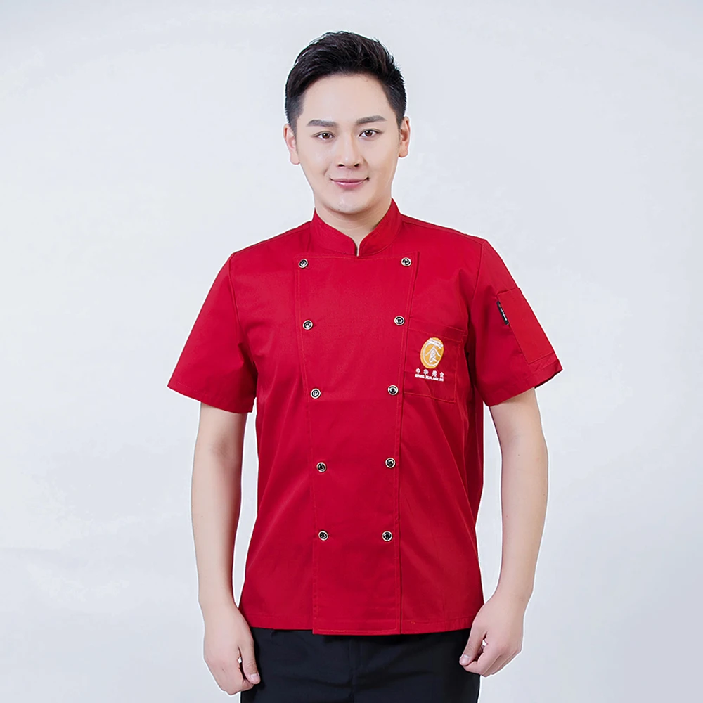 New Unisex Ladies chef shirts housewife Baked goods Chef uniform Hotel bakery Waiter bar machining Western restaurant wholesale - Цвет: jacket