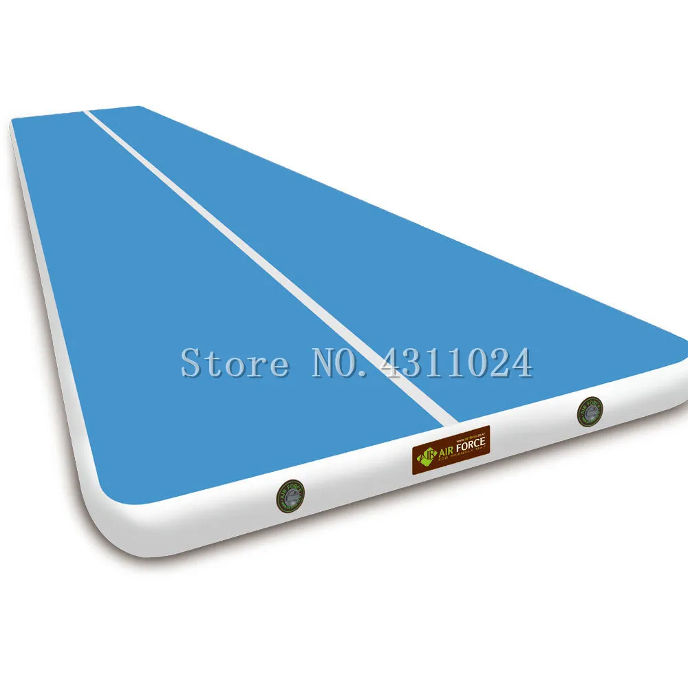 

Free Shipping 14x2x0.2m Inflatable Air Tumble Track, Inflatable Gym Mat, Inflatable Air Track Free One Pump