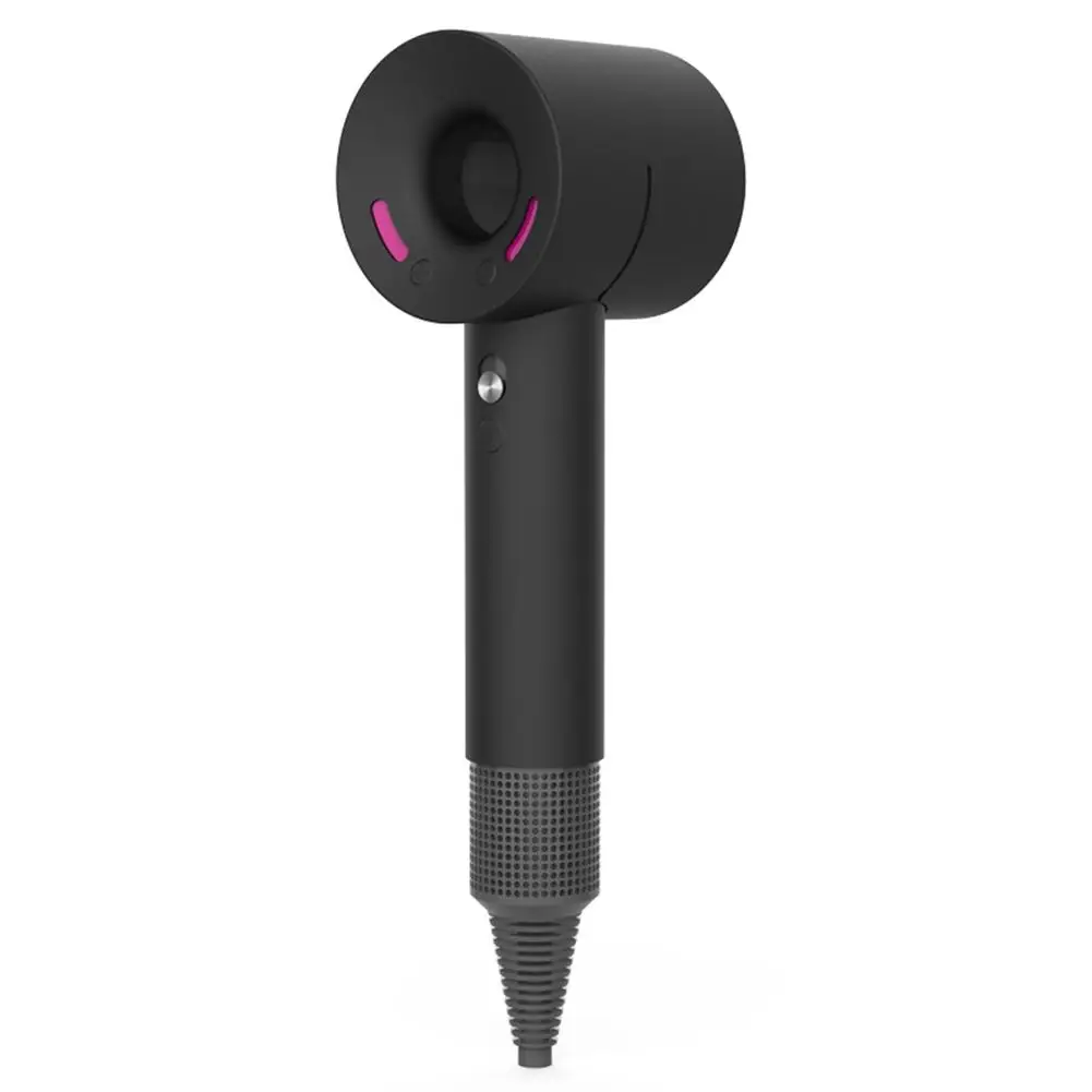 Black Мягкий силиконовый Ударопрочный против царапин защитная пленка для Dyson Фен Мягкий Силиконовый гель пыленепроницаемый вентилятор защитный - Цвет: Black