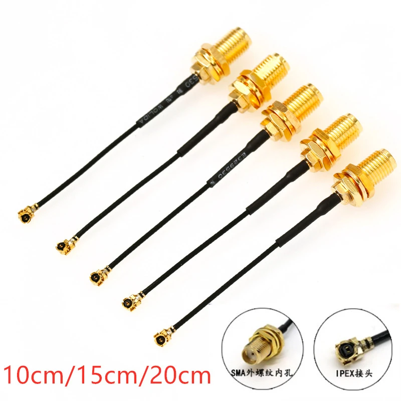 FL RF Femelle Adaptateur 1.13 connecteur de câble NEUF 5 pcs SMA femelle pour IPX U FL RF Femelle Adaptateur 1.13 connecteur de câble NEUF 5 pcs SMA femelle pour IPX U
