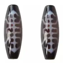 1 шт 1 лот Долговечность Размер 12 мм* 18 мм дзи бусины DIY или коллекция бисера для изготовления ювелирных изделий или Собранный товар