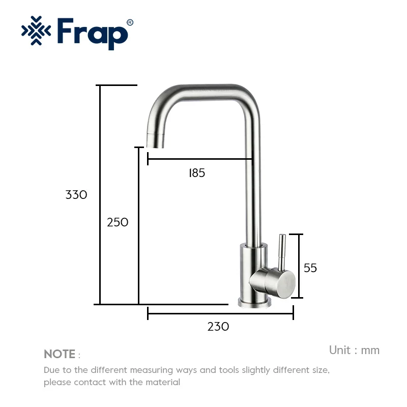 Frap Kitchen Faucet Stainledd Steel Kitchen Sink