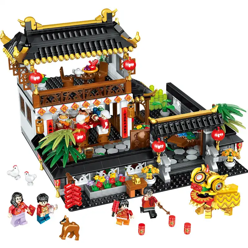 lego chinese temple