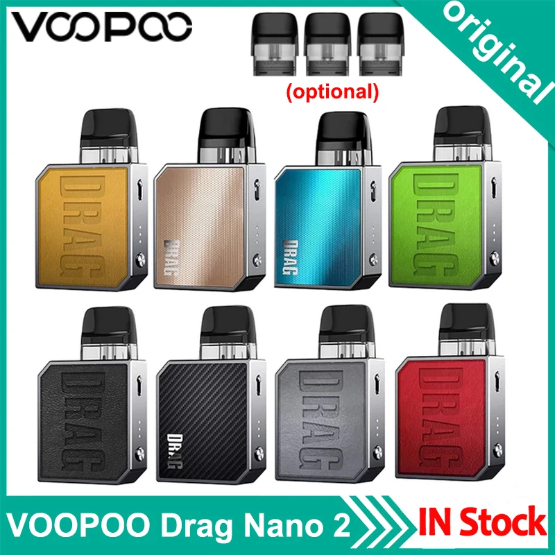 Voopoo Drag Nano 2 Replacement Pods 1.2 Ohm Voopoo Vinci V2 / Drag Nano 2  Cartridge 2ml Voopoo Drag Nano Vape