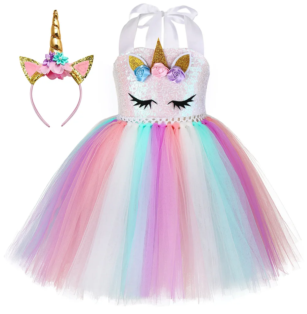 unicorn theme party dress