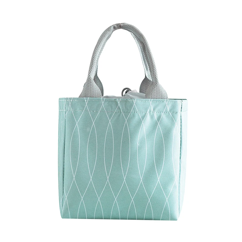 Mihawk Portable Cooler Thermal Lunch Bag Women Picnic Eco-Friendly Bento Tote Insulation Family Fruit Food Fresh Zip Pouch Stuff