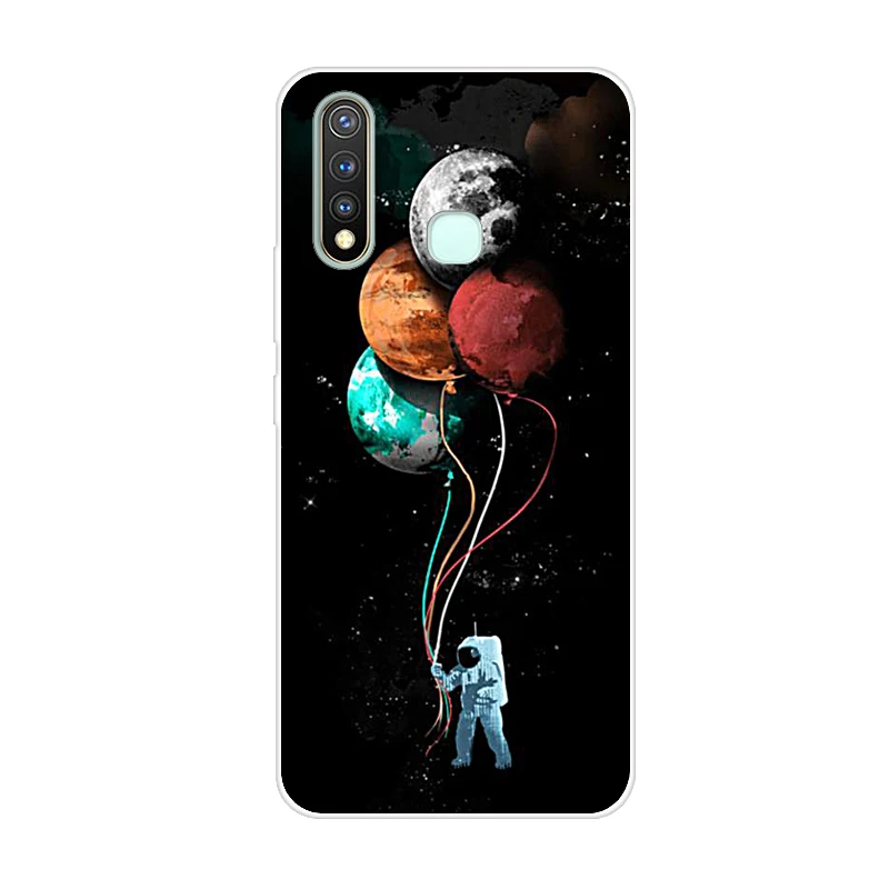 Чехол для Vivo Y19, милый мультяшный Мягкий ТПУ силиконовый чехол для телефона s, чехол для Vivo Y5s, чехол для Vivo U3, кот, животные, Fundas Y 19