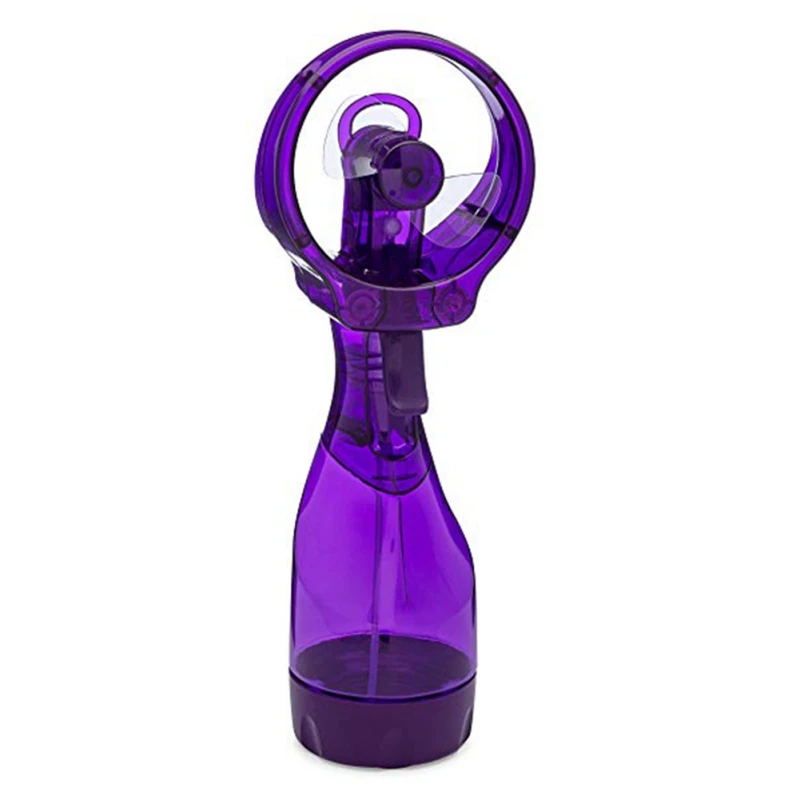 Z Запотевание вентилятор настольная работающая от батареи вентилятор мини Портативный вентилятор охлаждения для приготовления пищи на воздухе набор пластиковых флаконов для духов - Цвет: Z