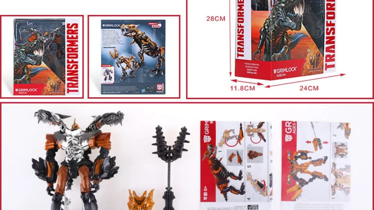 Hasbro Трансформеры фильм 4 лидер Класс L класс Гримлок проволочный Канат машина динозавр A6518