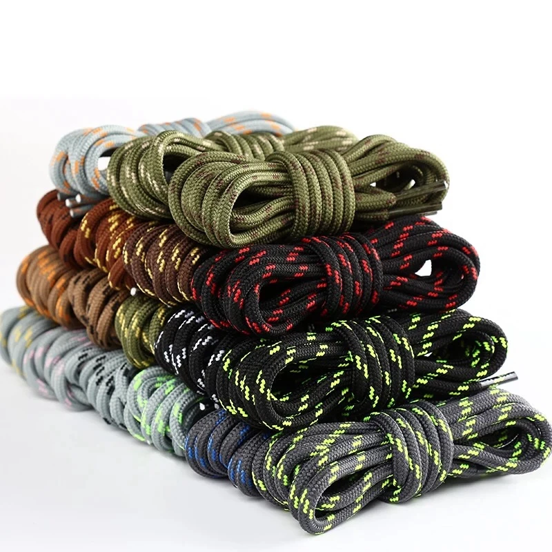 Round Shoelaces Baskets Sports-Shoe Kids Sneakers Hiking 19-Colors 1pair Outdoor 140/160CM