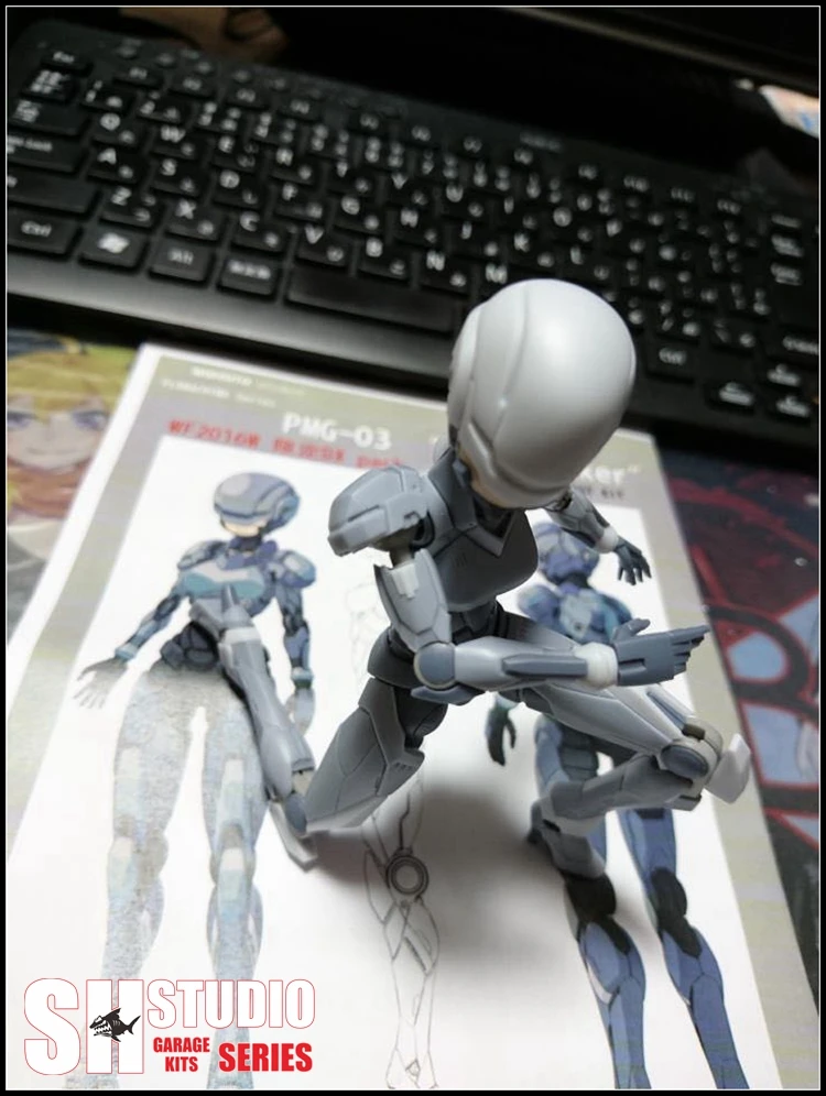 SH STUDIO Mobile Suit Girl 1//12 PM04 RoboCop Unassembled Resin GK Model