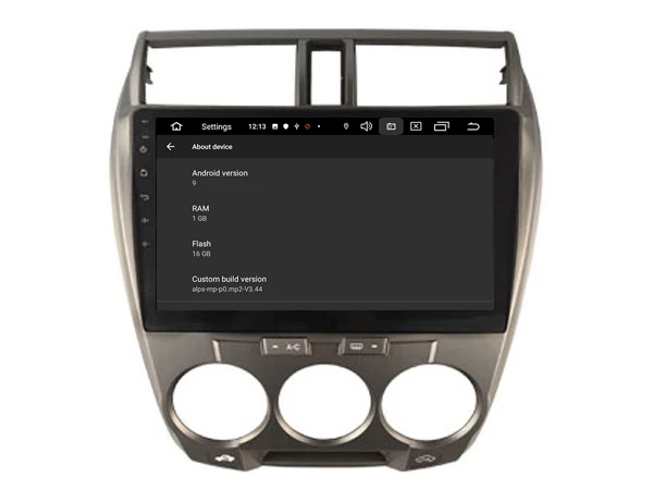Прямая с фабрики OTOJETA Android 9,0 Автомобильный мультимедийный радио для Manua AC Honda CITY 2010 магнитофон gps навигация по Bluetooth