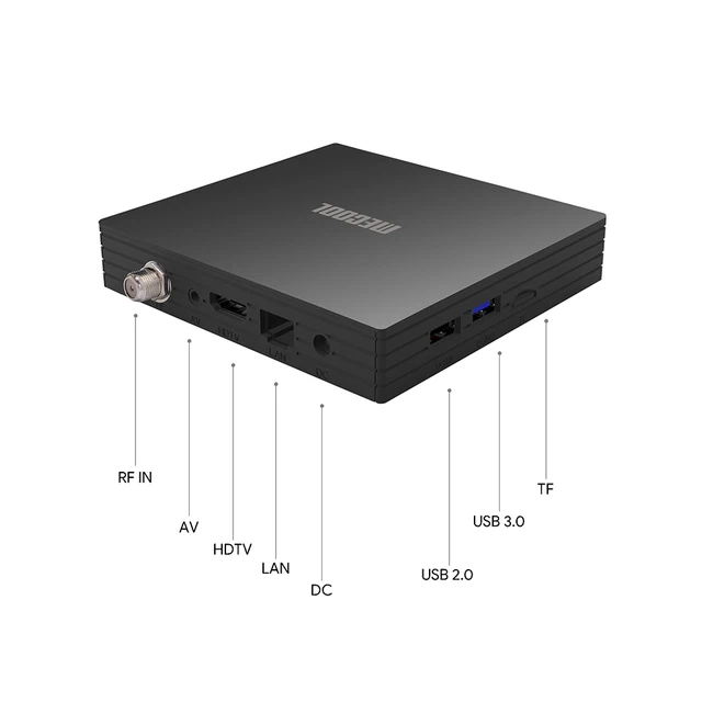 Mecool KT1 DVB-S2 Amlogic S905X4 Smart TV Box 2GB 16GB Android 10.0 2.4G 5G WiFi BT 4K HD Set top Box 2