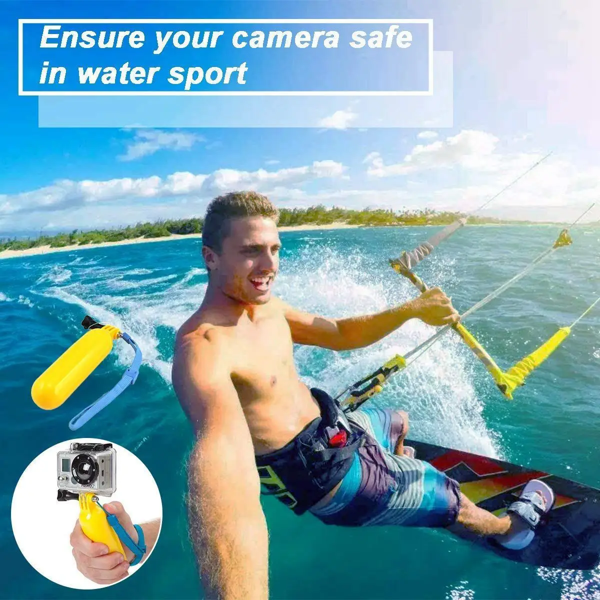 50 в 1 Набор аксессуаров для экшн-камеры GoPro Hero GoPro Hero6 5 4 3 чехол для переноски/нагрудный ремень/штатив Осьминог