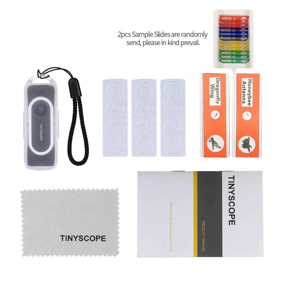 Tinyscope ユニバーサル携帯電話顕微鏡 拡大鏡 Iosおよびandroid用倍率レンズ x 400x Aliexpress ツール