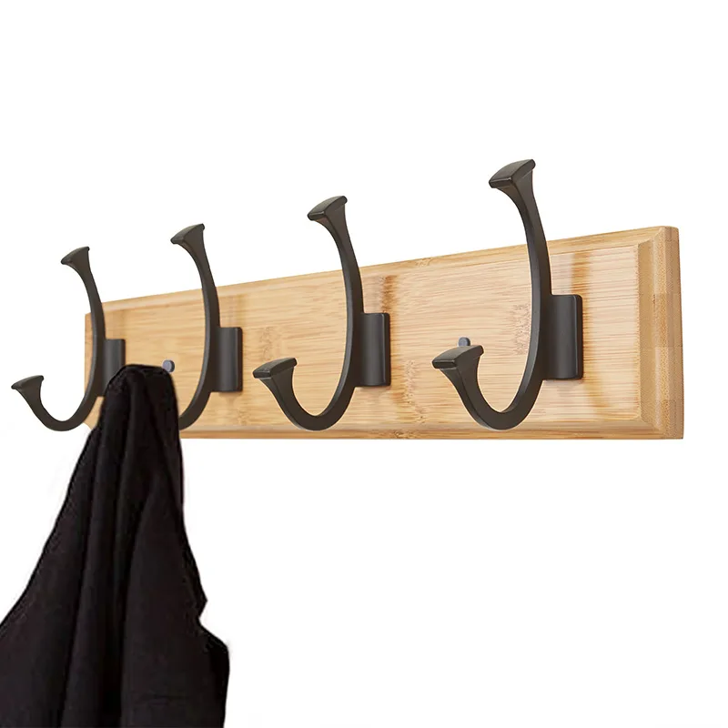 

[Factory a Generation of Fat] American-Style Creative Double Layer Clothes Rack Wall Decoration Coat And Cap Clothes Hook