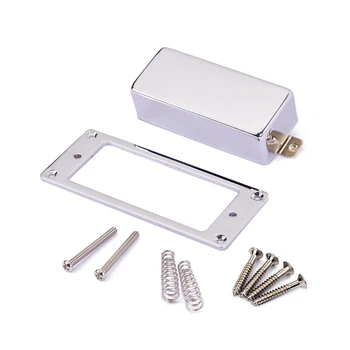 

1 Set Guitar Humbucker Pickup Case Pickup Mounting Ring Base Plate for Electric Guitar