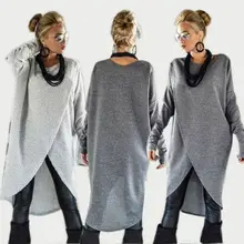 Женский свитер с длинным рукавом платье пуловер Топы Свободные повседневные короткие свитера