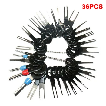 

New 1 Set Wire Terminal Removal Tool Car Electrical Wiring Crimp Connector Pin Kit
