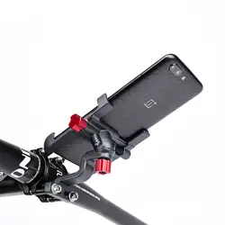 Универсальный алюминиевый держатель для телефона для велосипеда, регулируемое место посадки мобильного телефона, противоскользящий