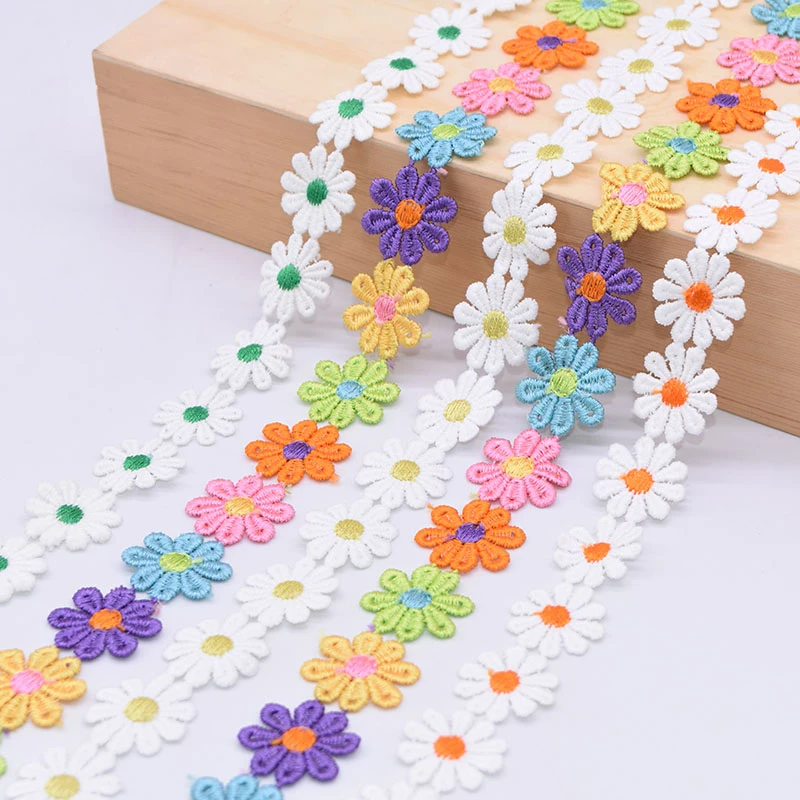 

2.7meters Flower Shape Grosgrain Ribbon Multi Color flower Printing 100% Polyester Cotton for DIY Sewing Crafts Accessories