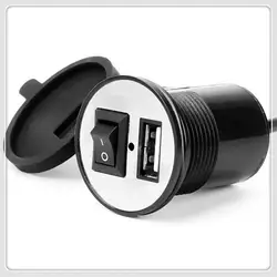 Зарядное usb-устройство для мотоцикла 12 В Прикуриватель разъем телефонный адаптер для Aprilia Mana модель RST1000 FUTURA RSV MILLE R FALCO SL1000