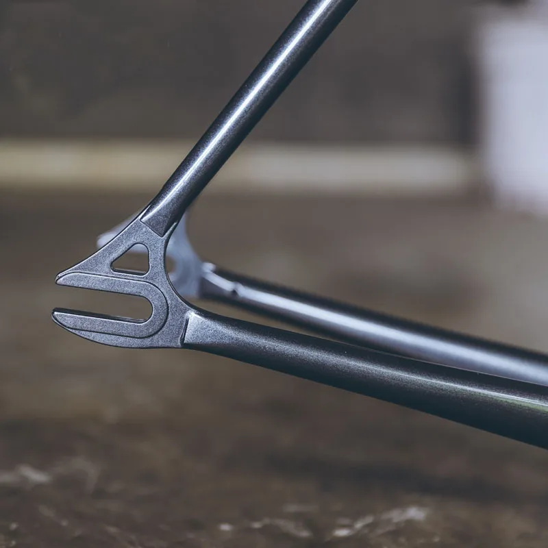 Fixie велосипедная Рама Reynolds 525 хромированная молибденовая стальная рама для шоссейного велосипеда с рифленой рамой на заказ 650C 700C велосипедная Рама