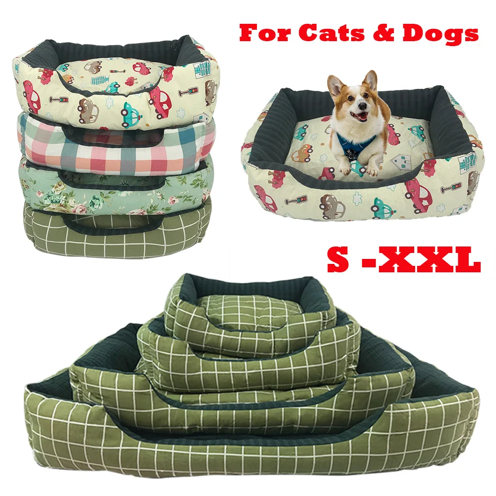 Dog Kennel Square Dogs Bed for Large Dogs font b Pet b font Counch Removable font