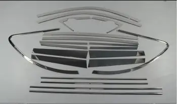 

Free shipping, Lifan X 60 5 Dr high quality stainless steel car window trim (20 units) strip