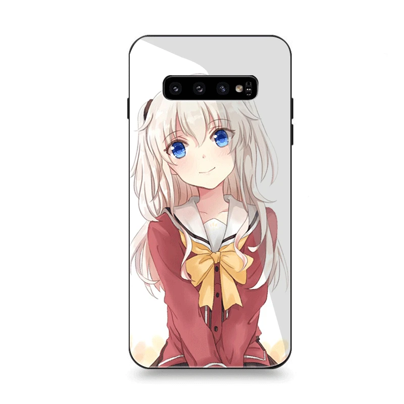 Чехол для телефона Стекло для samsung A70 A50 A30 A40 A20 A60 A10 S7 край S8 S9 S10 Plus Note 8 9 крышка Шарлотта Tomori Nao - Цвет: G11