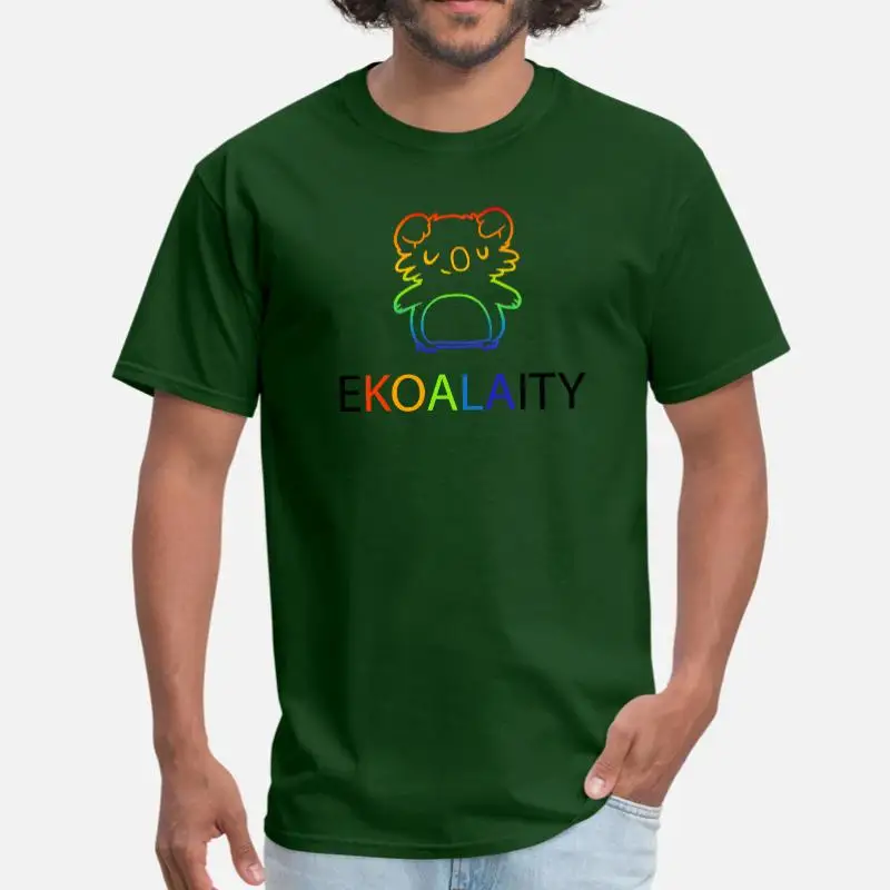 Men-Army Green Ekoality Love Pride Gay Pride, дизайнерская футболка унисекс, хлопок, круглый вырез, сумасшедшая Мужская футболка, большие размеры, S-5xl, одноцветные Топы в стиле хип-хоп - Цвет: Men-Army Green