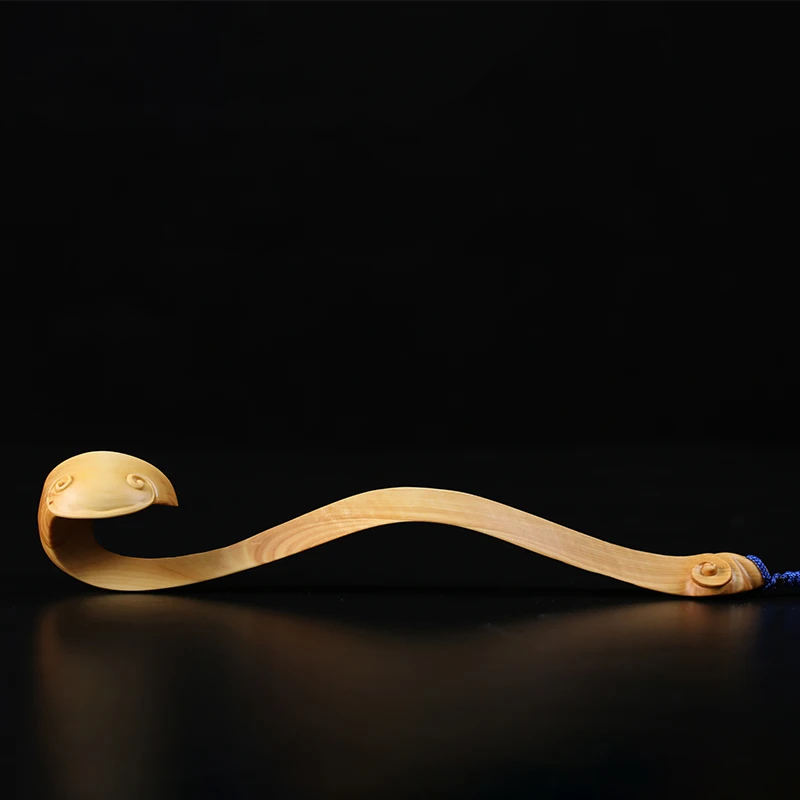 11/21 см Дерево Ruyi ручной работы изогнутые декоративные предметы скипетр в