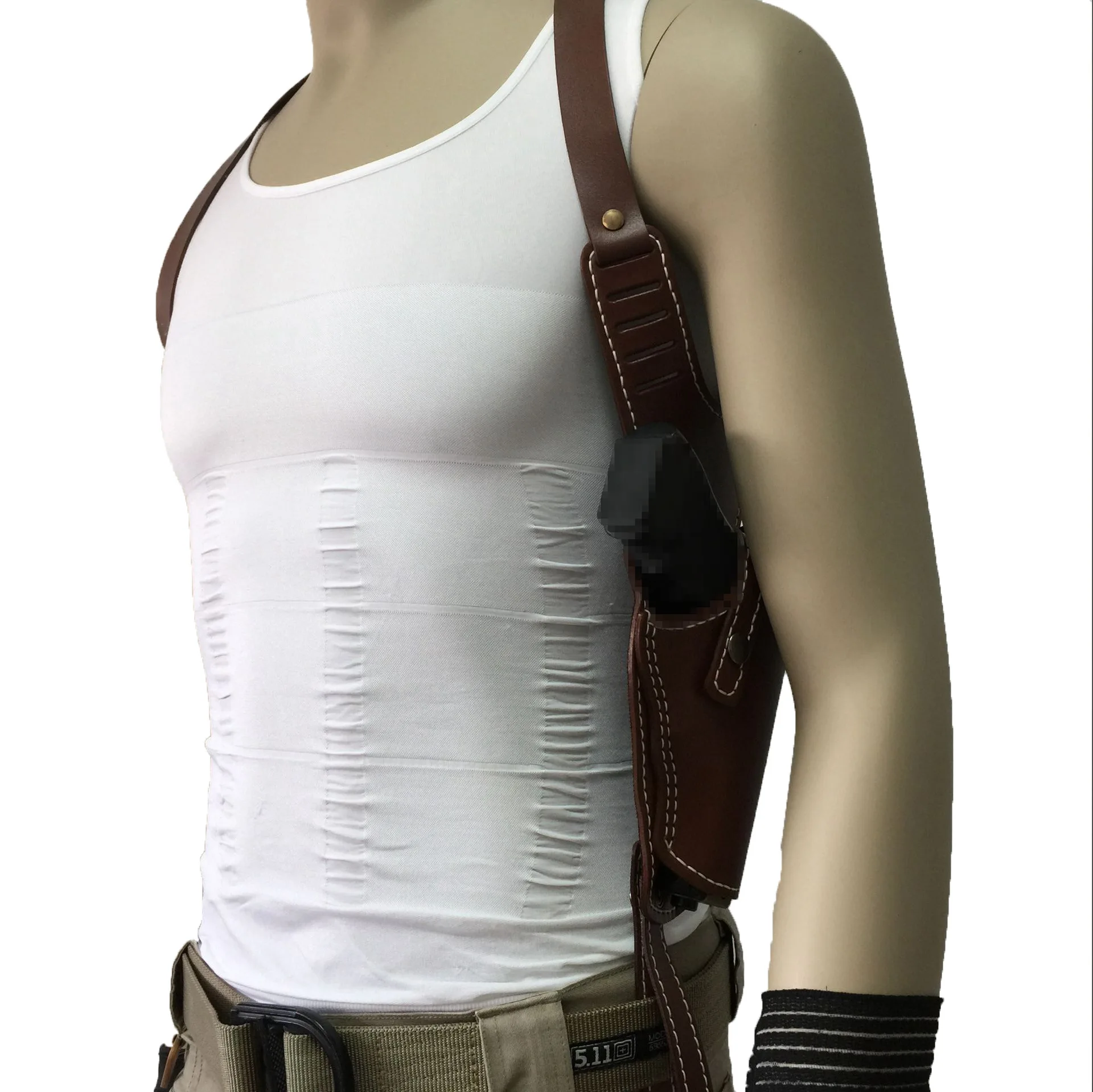 

Tactical Concealed Carry Gun Shoulder Holster Right Hand Pistol Bag Case for Glock 17 Beretta m9 Colt 1911 Universal Gun Holster