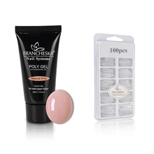 Francheska поли гель набор быстрое строительство полигель набор кристалл желе твердый полигель акриловый замочить от наращивание ногтей Akryl гель строитель