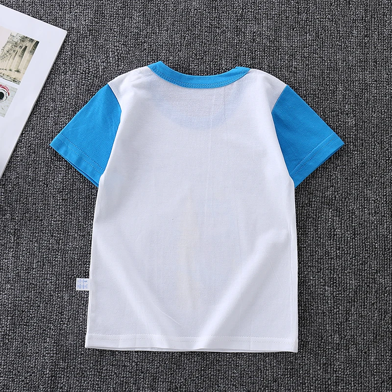 Baby Kids Tops Boys and Girls Short Sleeve T-shirt 9M-24M Cartoon Cotton Tee