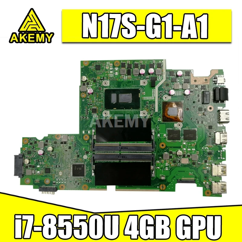 Для For Asus X542U X542UR X542UQ X542UN X542URR X542UQR материнская плата для ноутбука Mainboard 100% тестовая