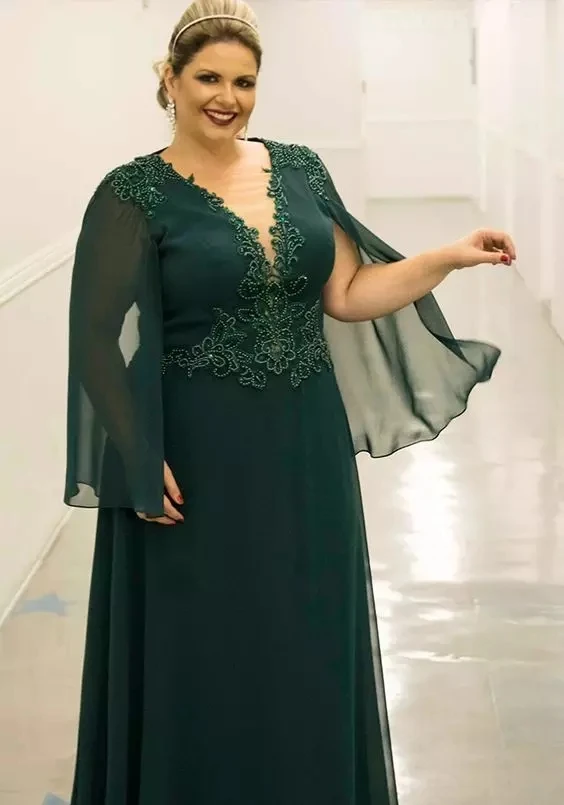 Emerald Green Mother of the Bride Dresses Plus Size Fashion dresses