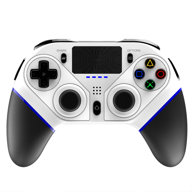 PG-P4010 Gamepad for PS4 Bluetooth Joyctick with Touchpad LED Light Headphone Jack Game Controller for Playstation 4 PC