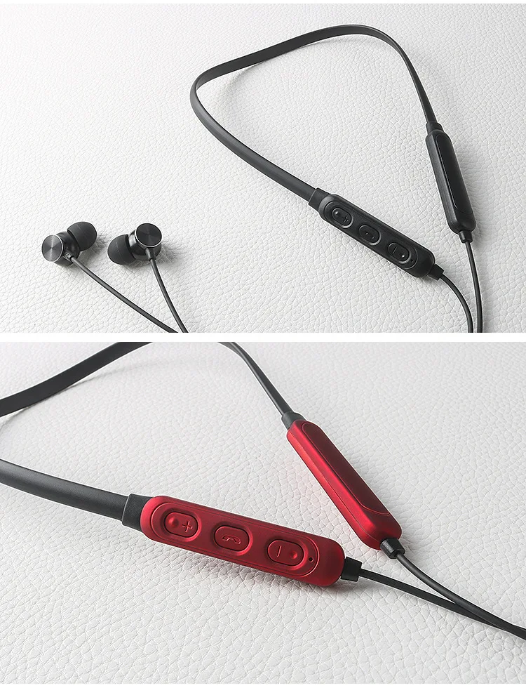 Bluetooth Earphone Sports Wireless Earphones Stereo Bass Noise Cancelling Magnetic Bluetooth Headset for Phone Xiaomi iPhone