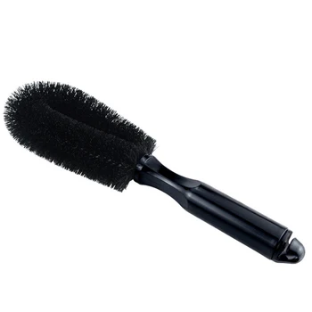 

Car Wheel Brush Cleaning Brushes Auto Vehicle Washing Tool Nylon Bristle with Hanging Handle TD326