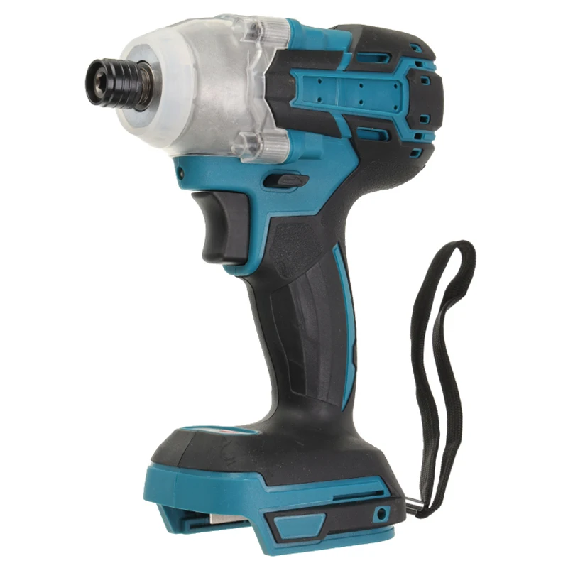 Destornillador eléctrico inalámbrico, llave de impacto sin escobillas,  recargable, con luz LED, 18V, 520N.m, para batería Makita|Llaves  eléctricas| - AliExpress