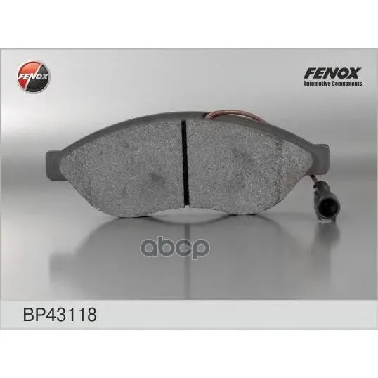 Колодки Передние Fiat Ducato 06-, Citroen Jumper 06-, Peugeot Boxer 06- Bp43118 FENOX арт. BP43118