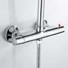 Chrome Thermostatic Shower Faucets Bathroom Mixer Tap Hot And Cold Mixer Mixing Valve Bathtub Faucet ► Photo 3/6