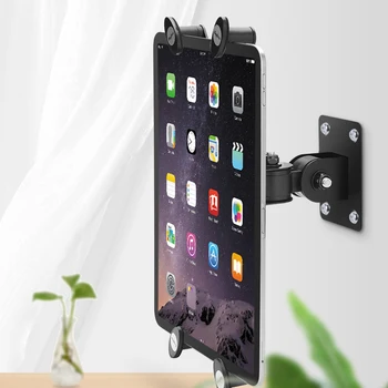 

Tablet Stand Wall Mount Holder For iPad Stand Metal Support 360 Degree Rotatable Mobile Phone Tablet Stand Holder Bracket