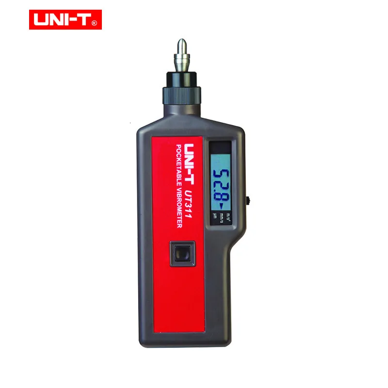 UNI-T UT311 цифровой вибротестер Ускорение Скорость смещение мера 2 к счетчик ЖК-дисплей интегрированный Тип виброметр