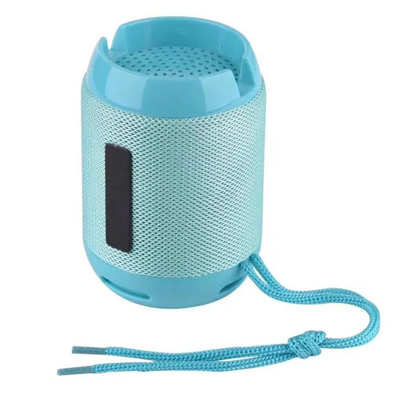 Green TG129C Bluetooth динамик портативный сабвуфер беспроводной Loundpeaker держатель телефона с ремешком USB мини беспроводной Bluetooth динамик - Цвет: Green
