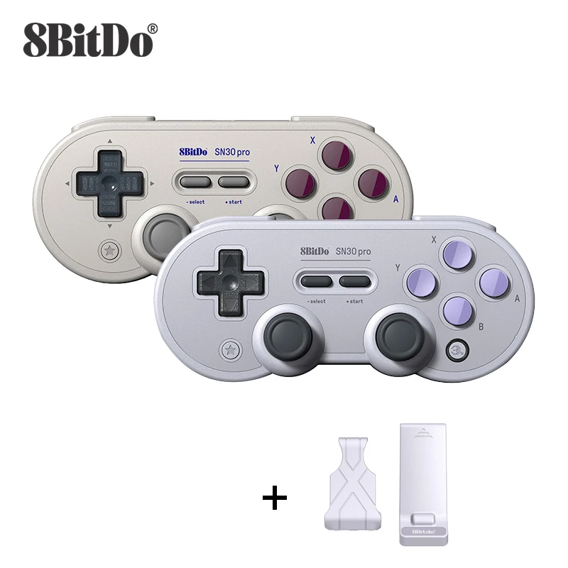 Классический Беспроводной Bluetooth джойстик 8bitdo SN30 Pro геймпад для Windows/Android/ macOS /Nintendo