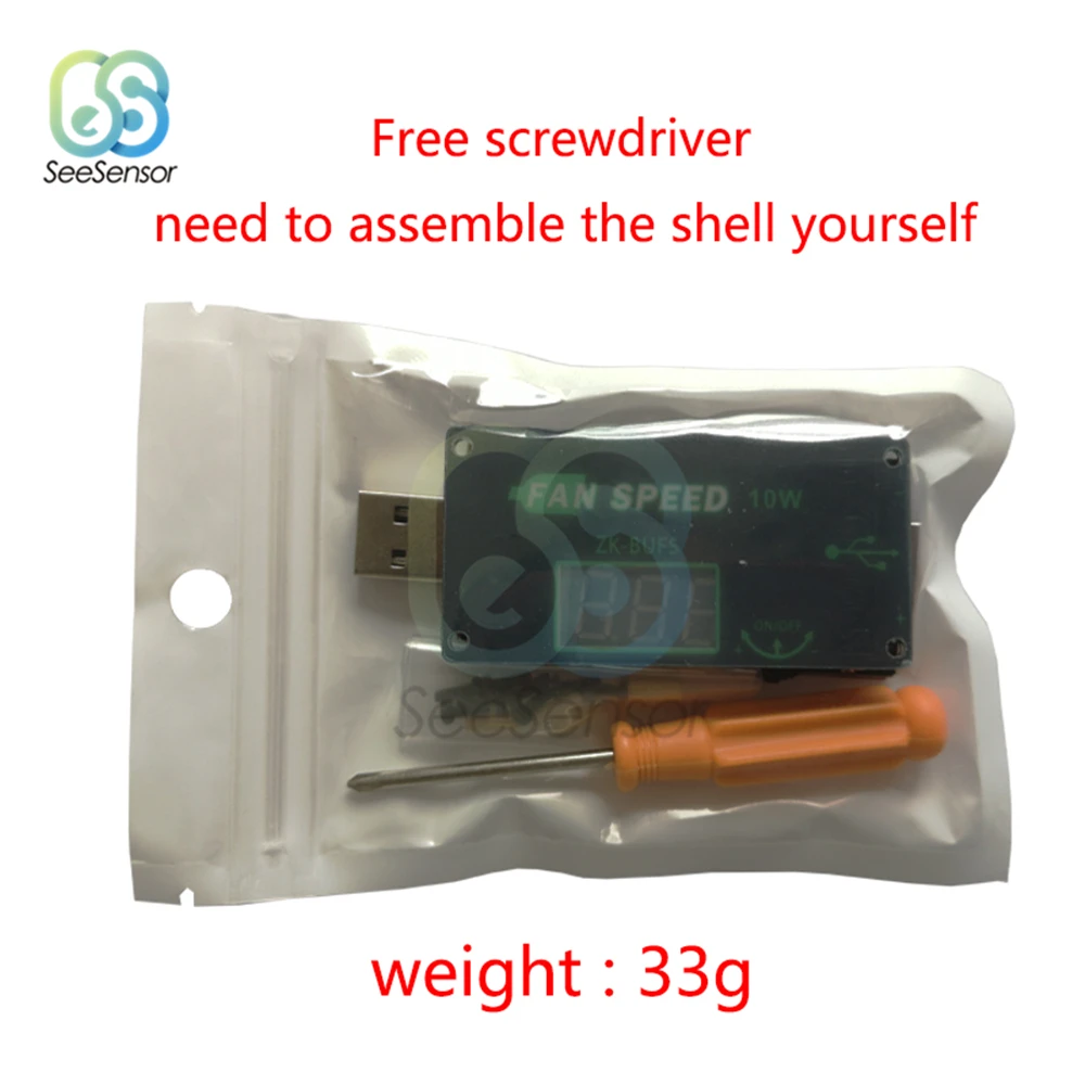 5 в 10 Вт USB Охлаждающий вентилятор регулятор таймер светодиодный модуль затемнения напряжение Регулируемый регулятор скорости для офиса автомобиля студенческого общежития