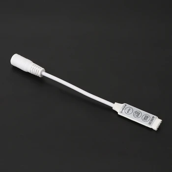 

Professional Mini Size DC12V-24V RGB Led Controller Dimmer Mini 3 keys Connector AXYC