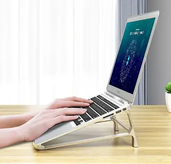 

7-18in Laptop Stand Aluminum Alloy Holder Multi-function Bracket For huawei Samsung Laptop